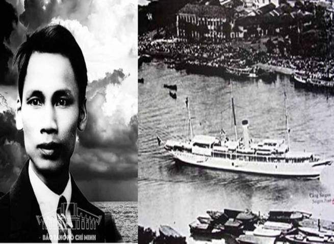 Ngày 5/6/1911,người thanh niên yêu nước Nguyễn Tất Thành đặt chân lên con tàu Amiral Latouche Treville tại bến cảng Nhà Rồng ra đi tìm đường cứu nước.