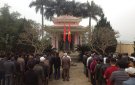 Xã Thành Trực, huyện Thạch Thành Viếng nhà bia tưởng niệm các Anh hùng Liệt sỹ nhân dịp Tết nguyên đán Kỷ Hợi 2019